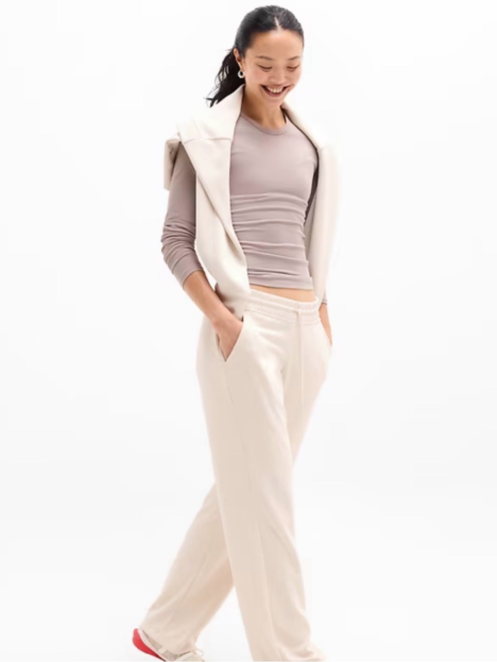 Athleta Seasoft Straight Pants